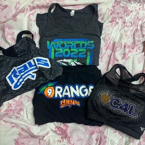 Stingrays/orange little bundle set!! or can by individually!
